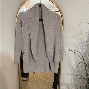 Barefoot Dreams Soft Gray Cardigan